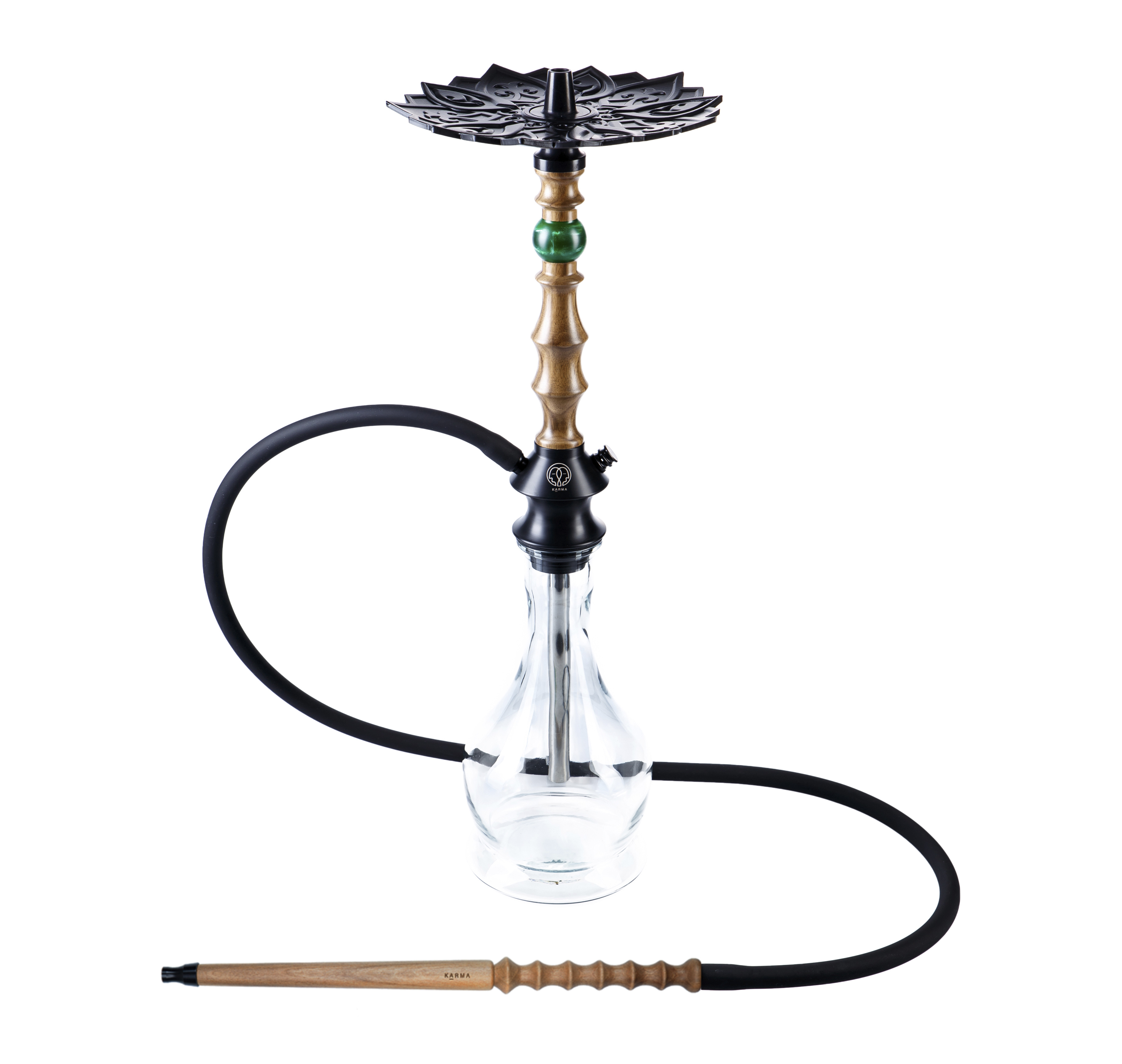 Изображение KARMA HOOKAH SET MODEL 1.2 WALNUT GREEN №1