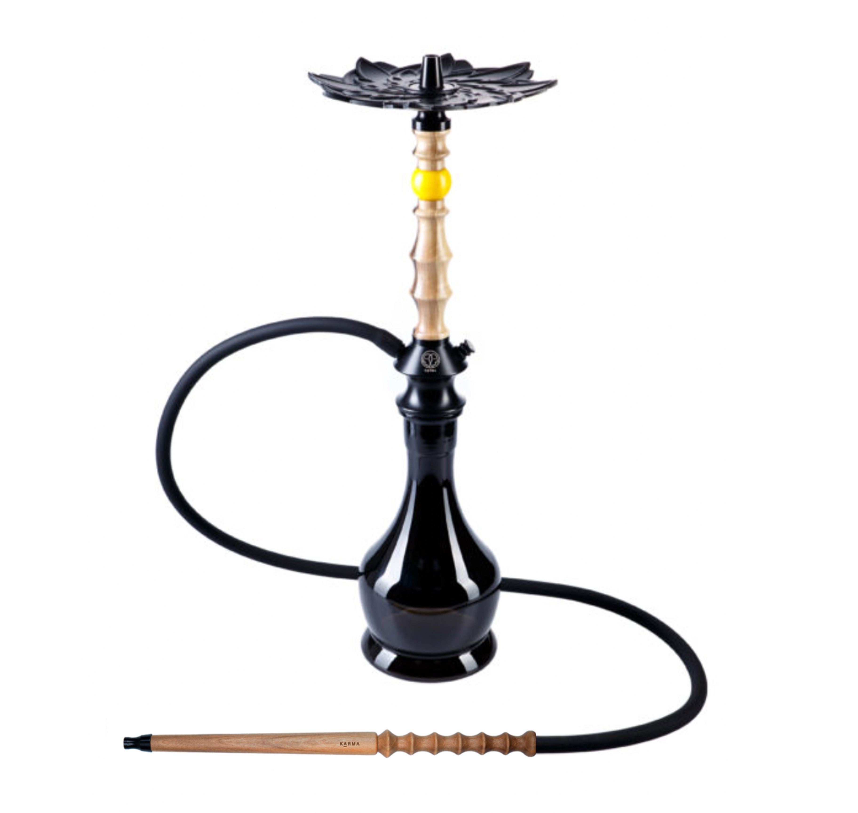 Изображение KARMA HOOKAH SET MODEL 1.2 WALNUT YELLOW №1