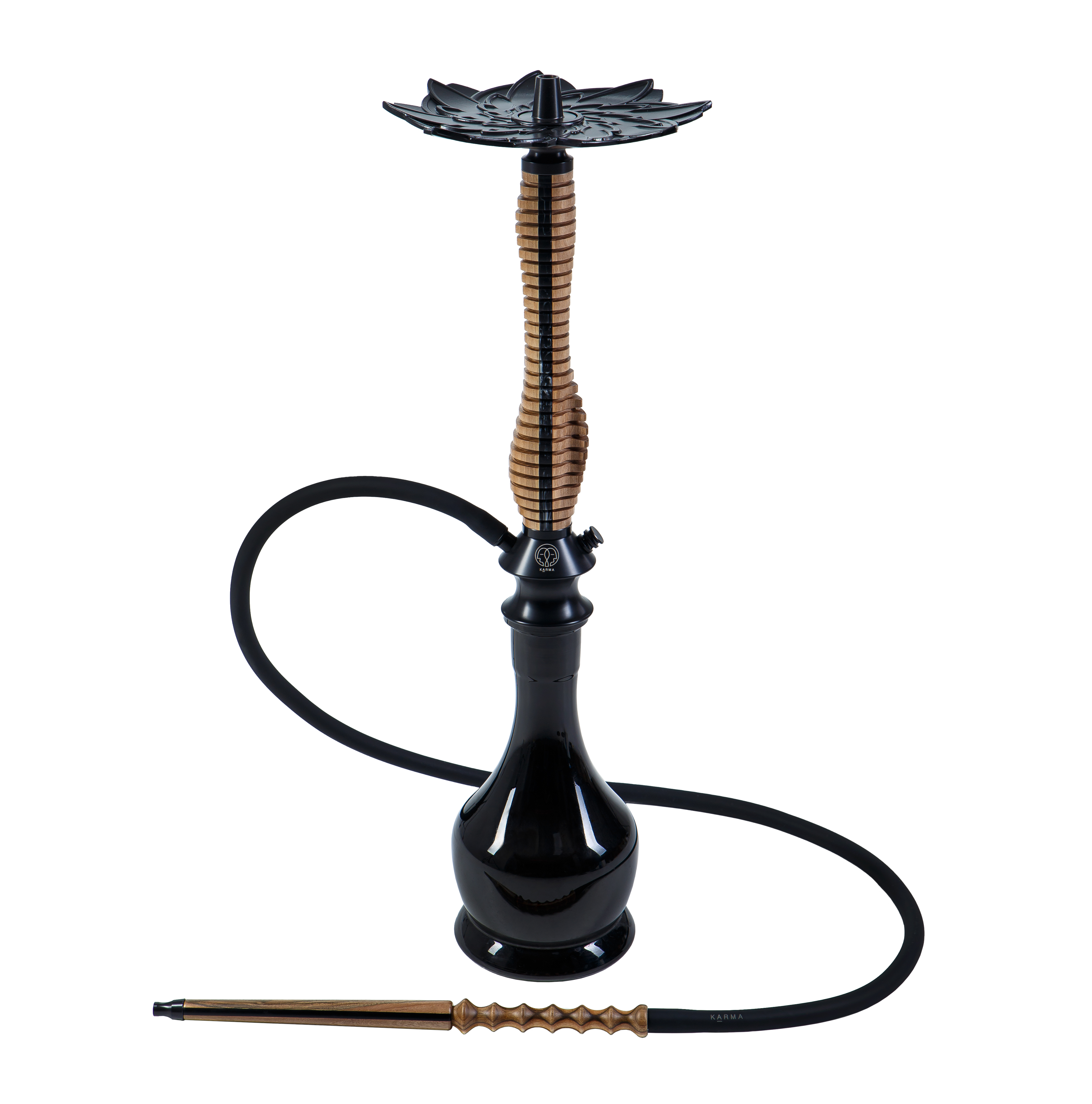 Изображение KARMA HOOKAH SET MODEL 3.0 LINE BLACK №1