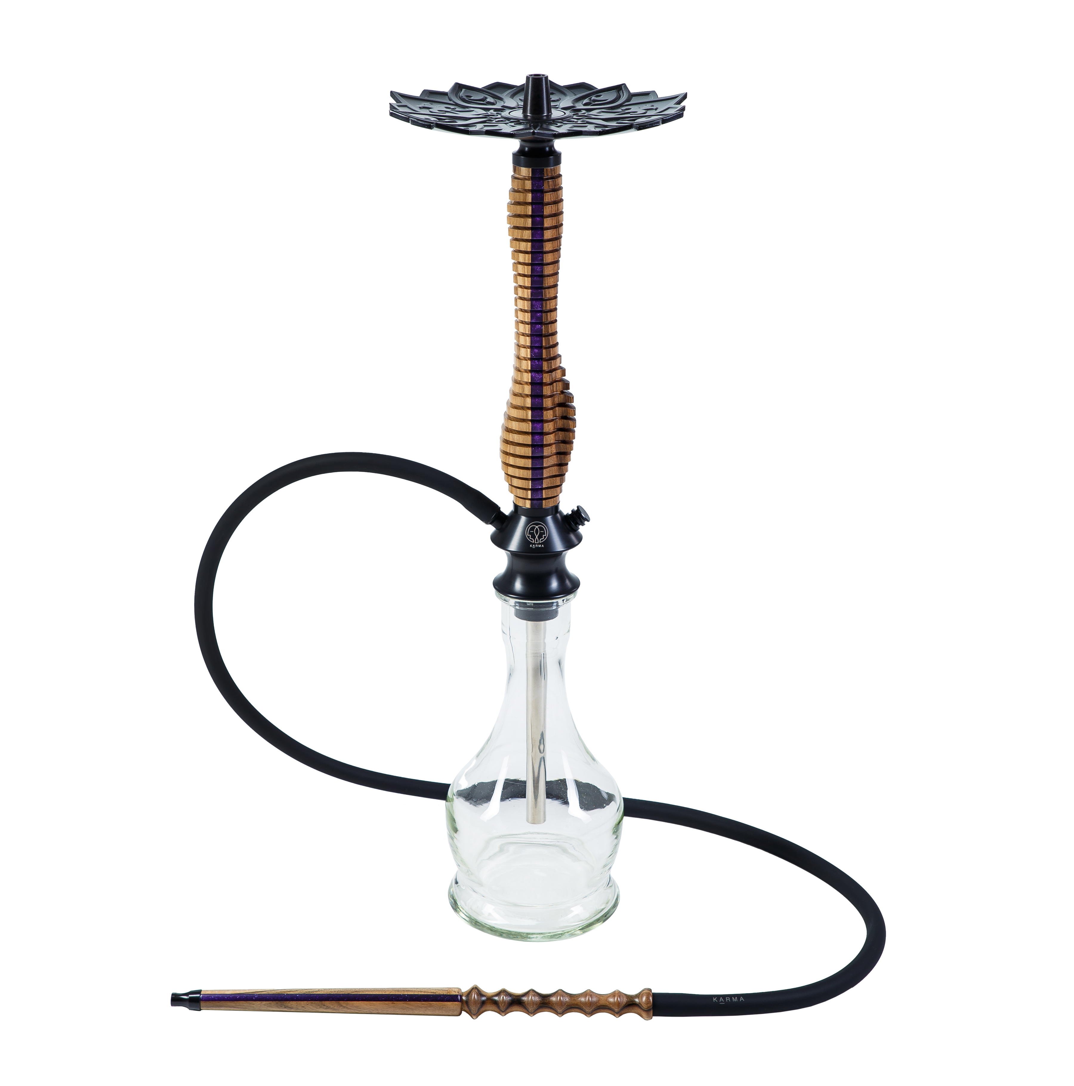 Изображение KARMA HOOKAH SET MODEL 3.0 LINE VIOLET №1