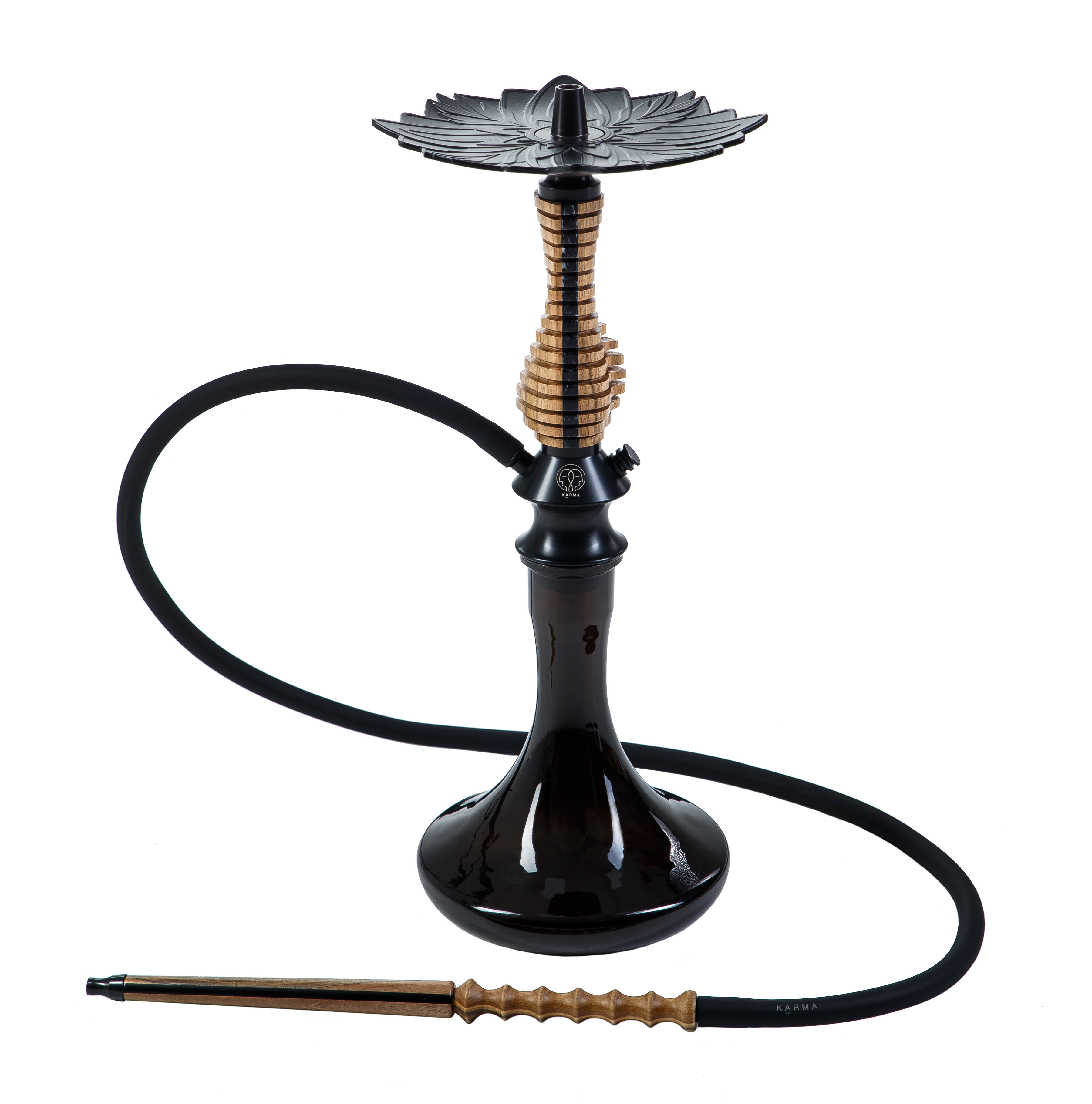 Изображение KARMA HOOKAH SET MODEL 3.0 MINI LINE BLACK №1