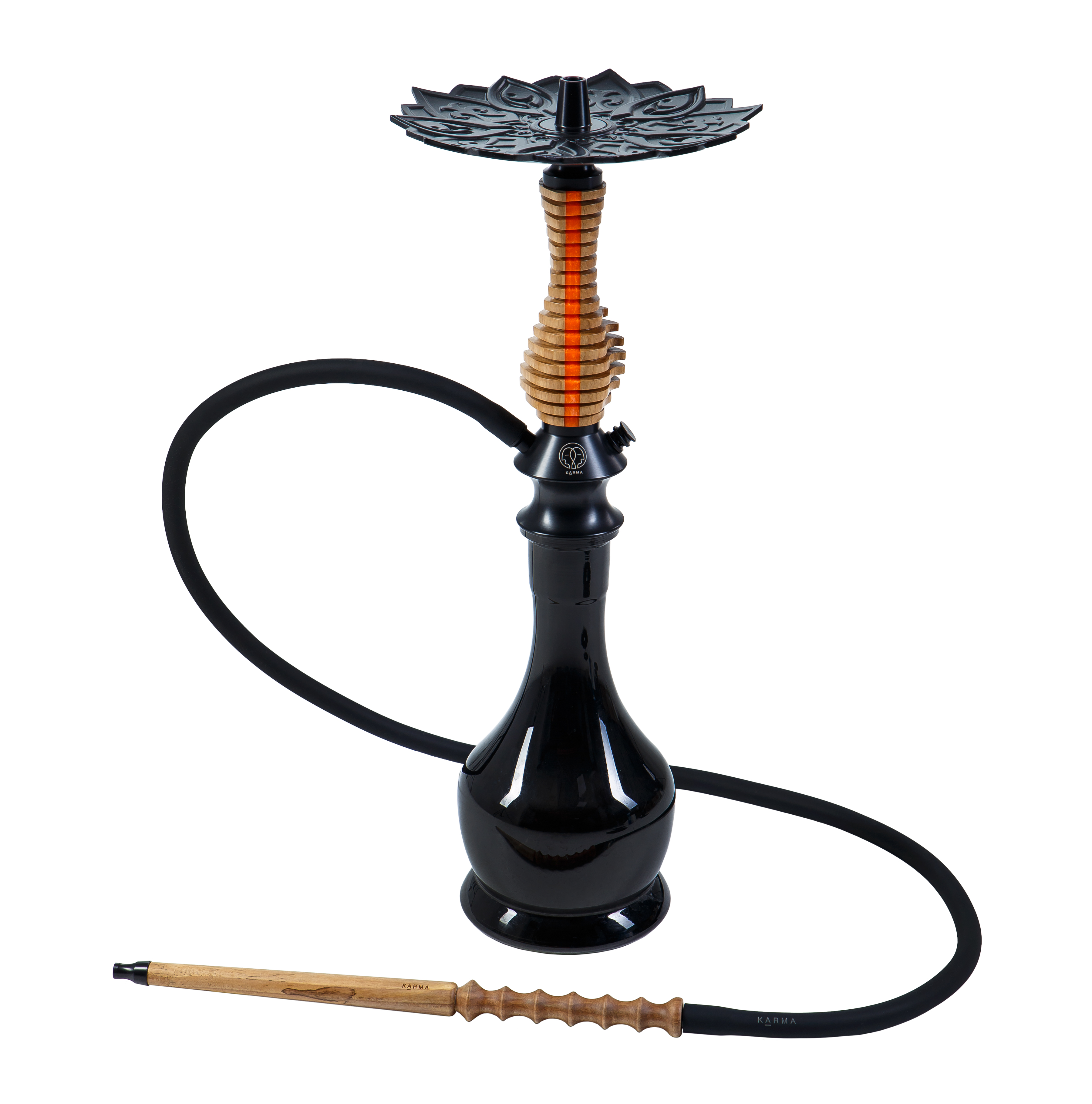 Изображение KARMA HOOKAH SET MODEL 3.0 MINI LINE ORANGE №1