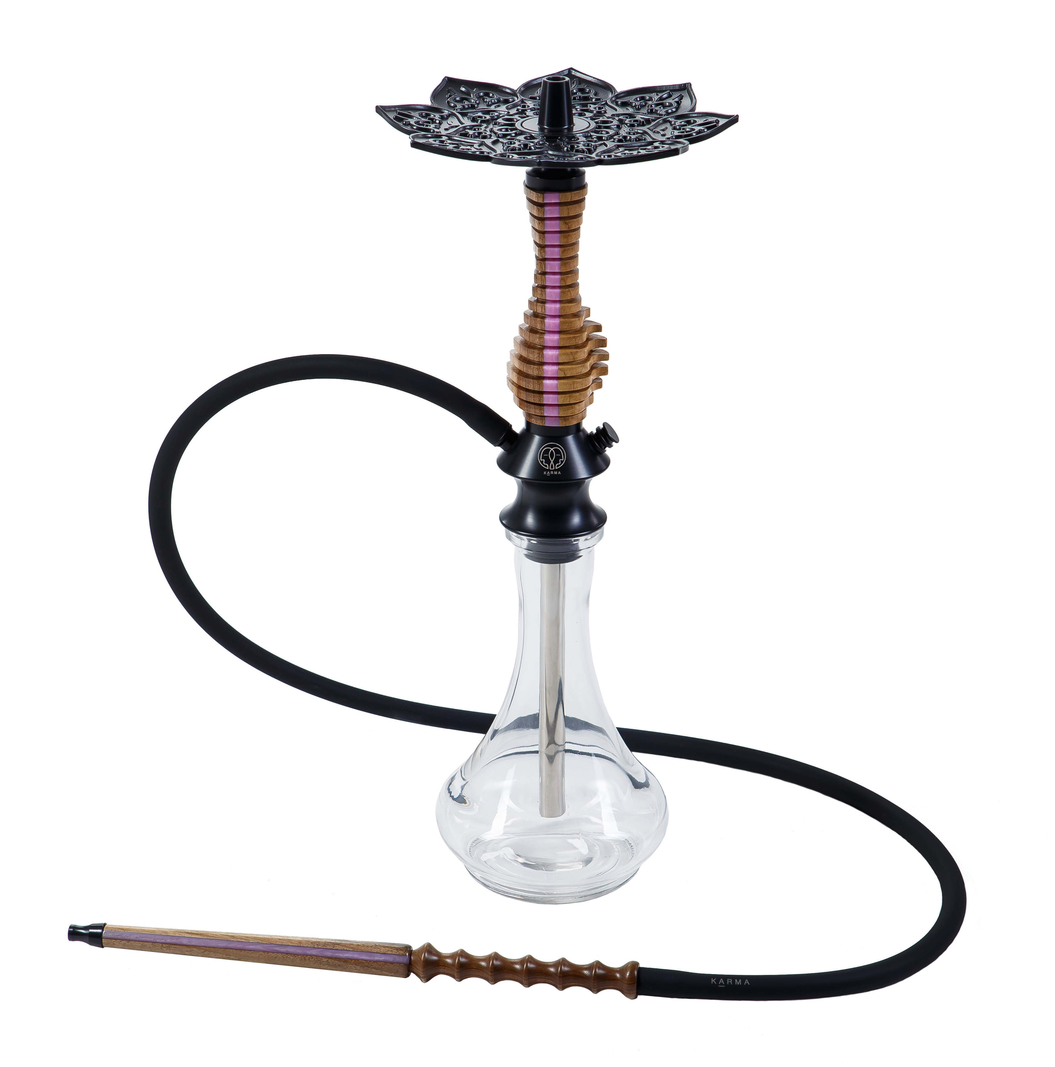 Изображение KARMA HOOKAH SET MODEL 3.0 MINI LINE PURPLE №1