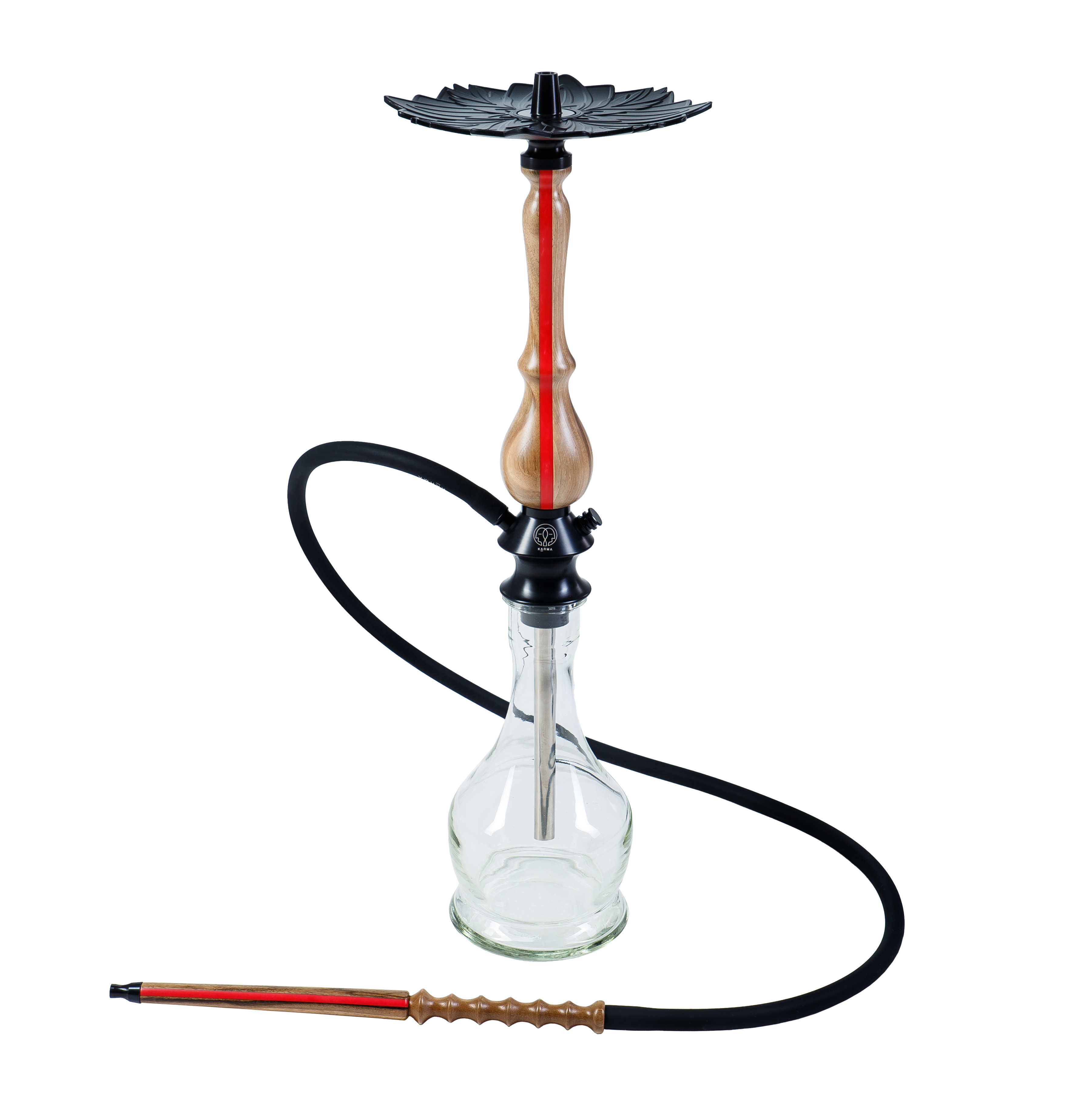 Изображение KARMA HOOKAH SET MODEL 3.1 LINE RED №1
