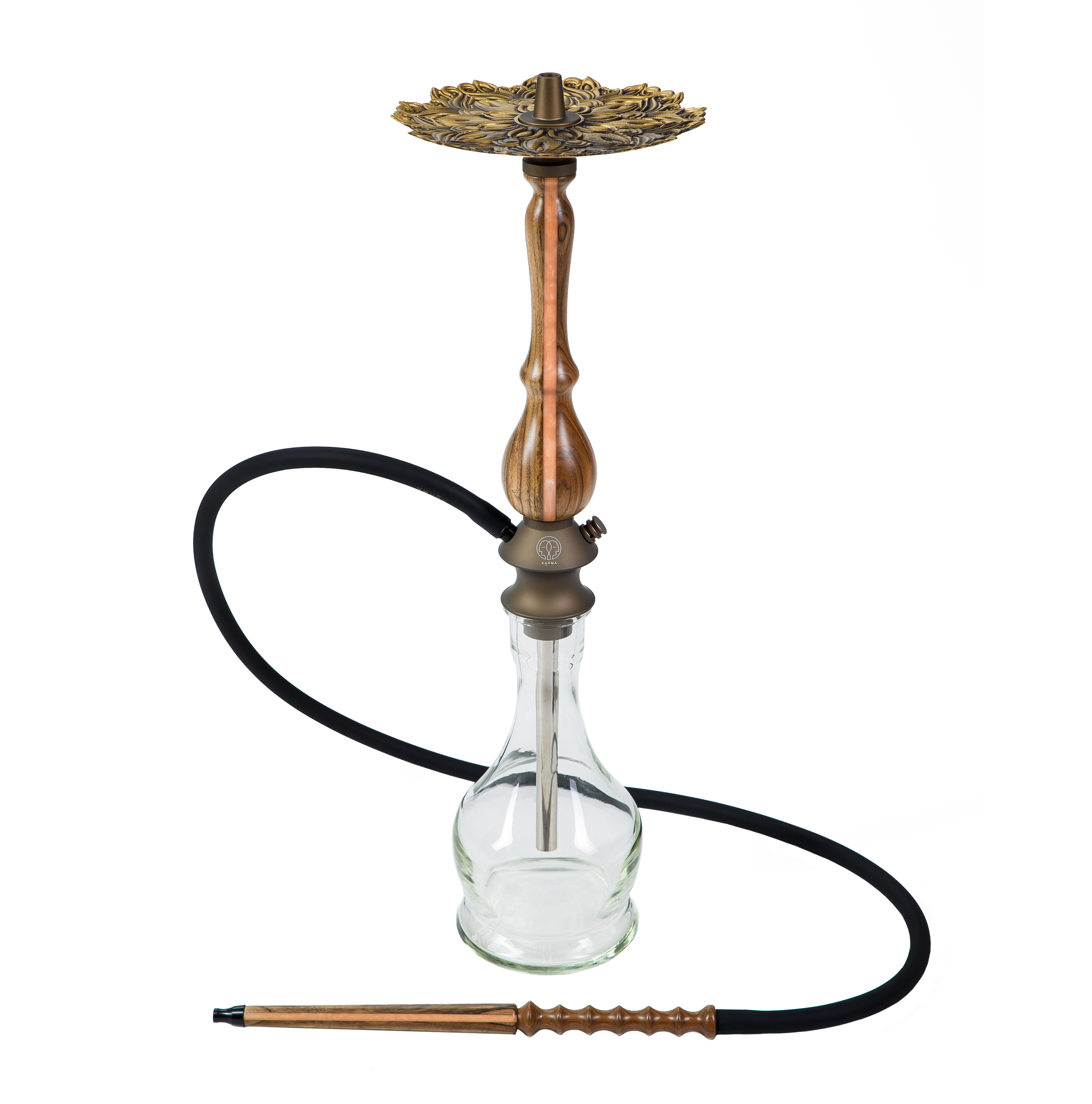 Изображение KARMA HOOKAH SET MODEL 3.1 LINE BRONZE IVORY №1
