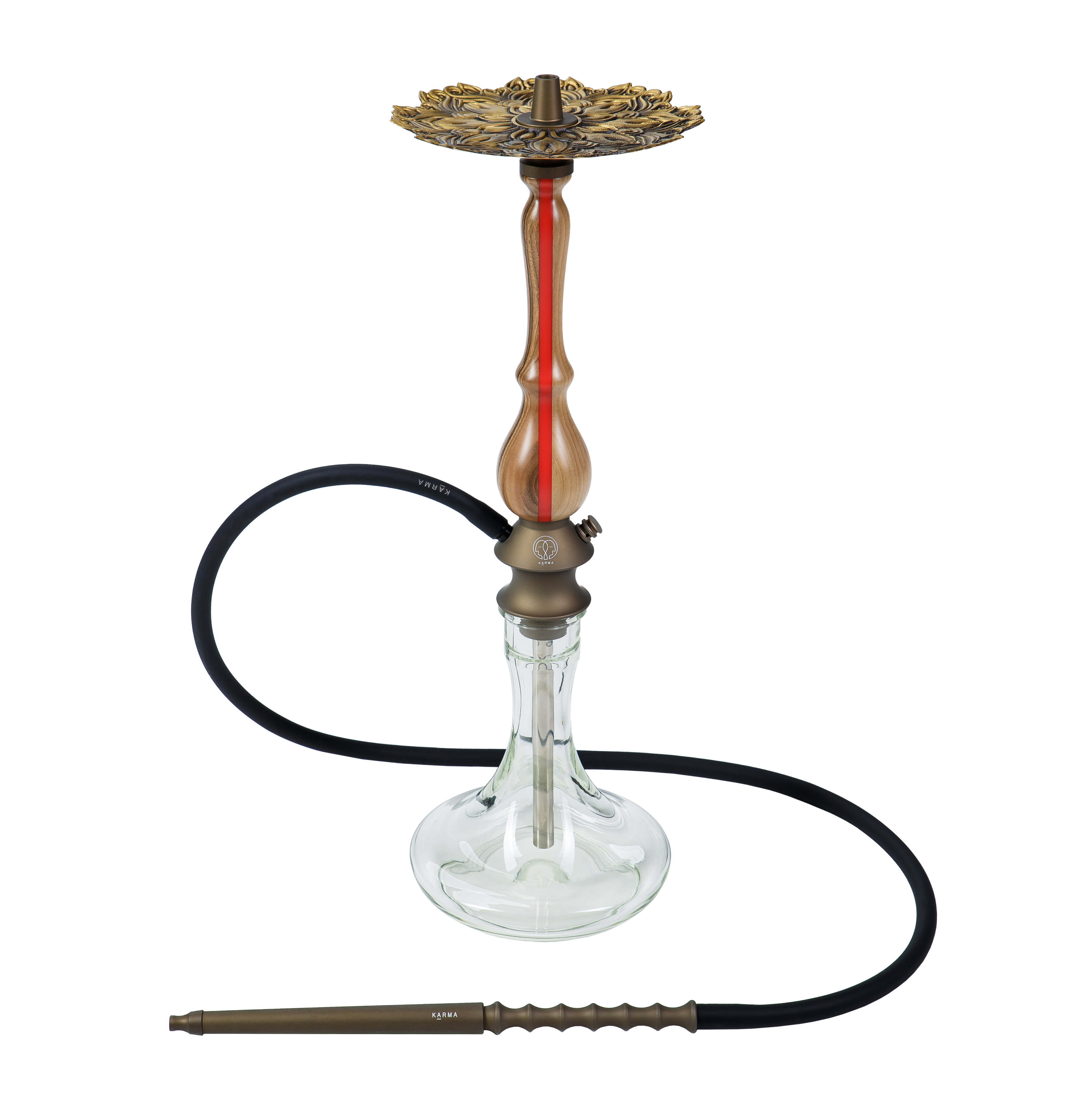 Изображение KARMA HOOKAH SET MODEL 3.1 LINE RED BRONZE №1