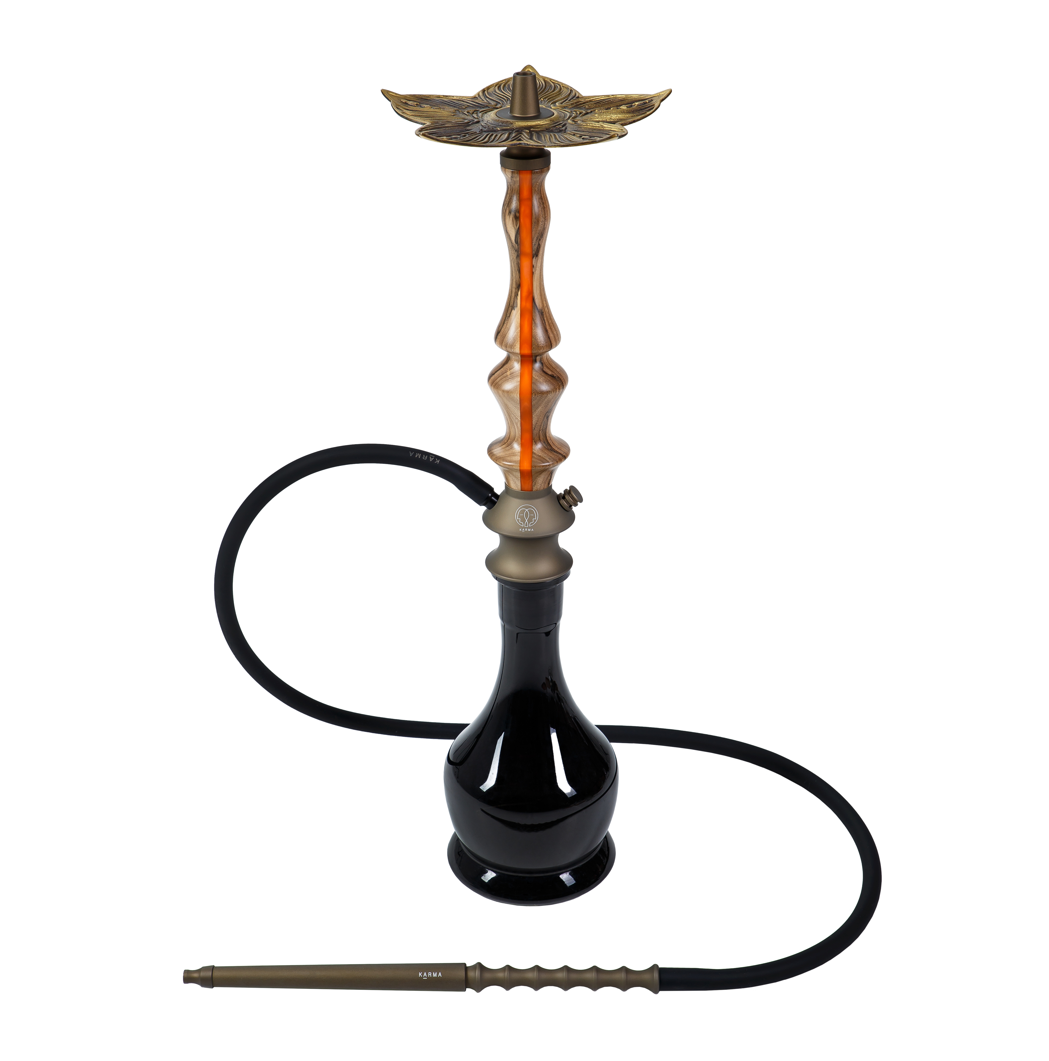Изображение KARMA HOOKAH SET MODEL 3.3 LINE BRONZE ORANGE №1