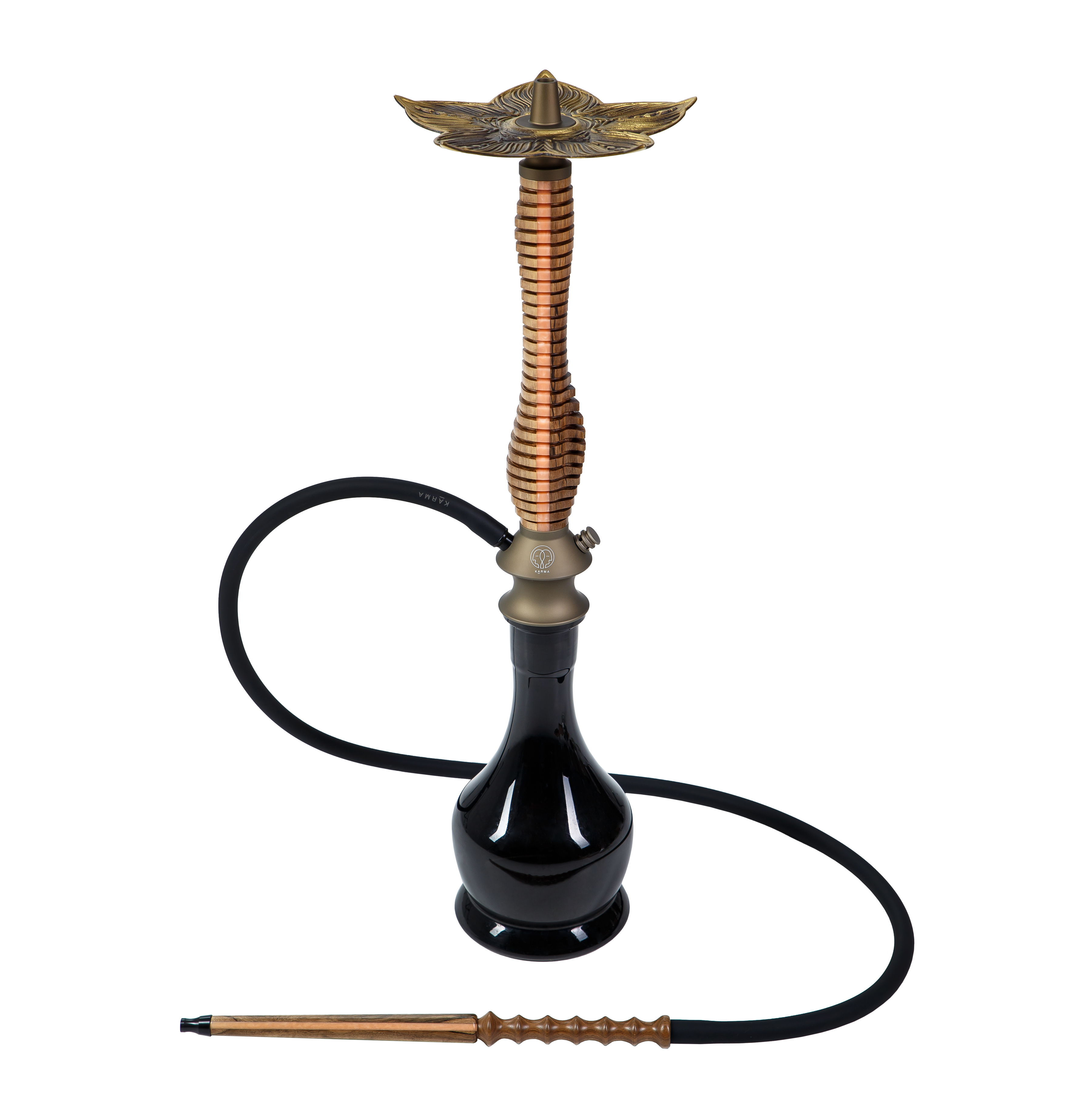 Изображение KARMA HOOKAH SET MODEL 3.0 LINE BRONZE IVORY №1