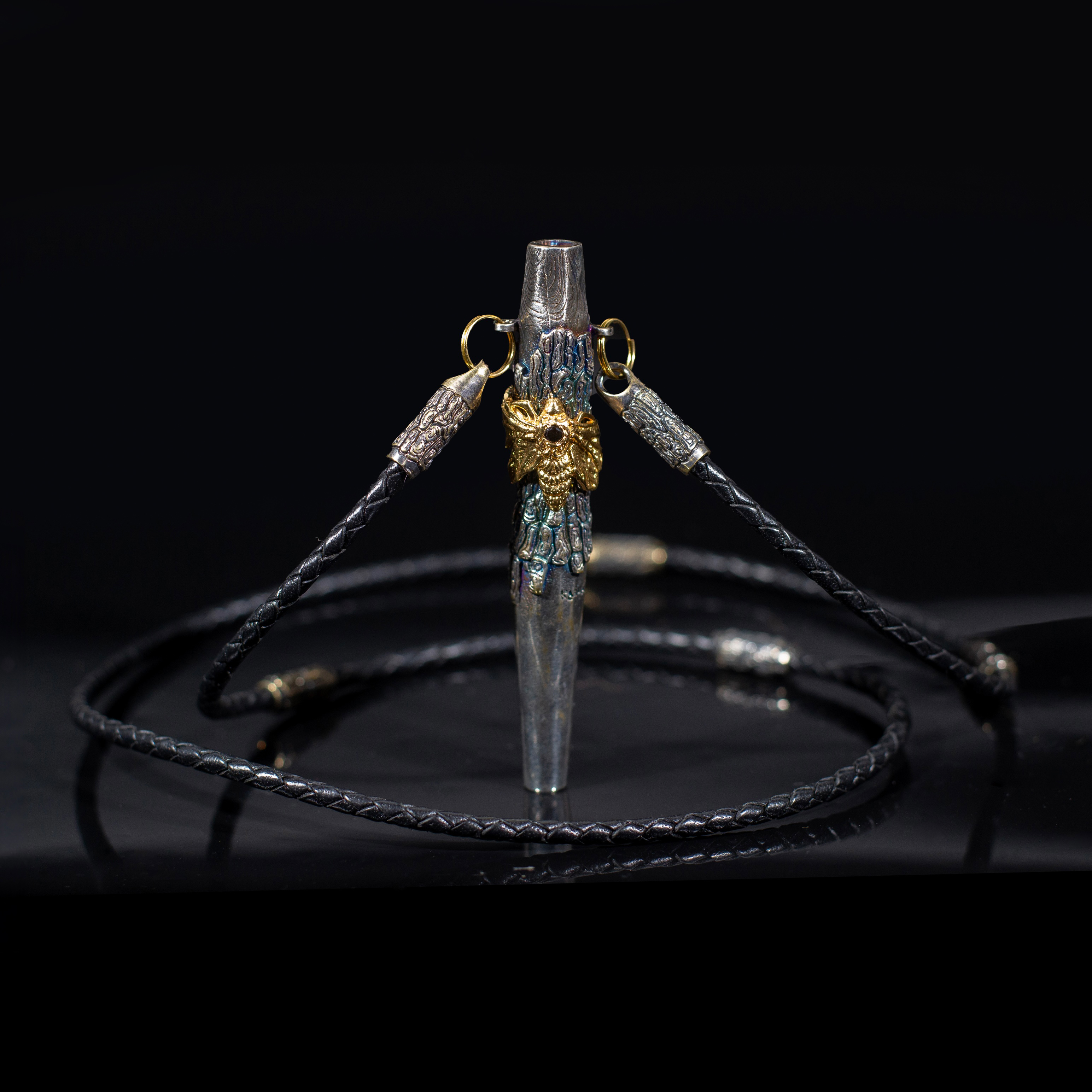 Изображение SET: Personal Mouthpiece KARMA Pandora Wood + CORD №1