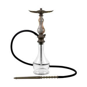KARMA HOOKAH SET BRONZE MODEL 0.1 WALNUT GRAY
