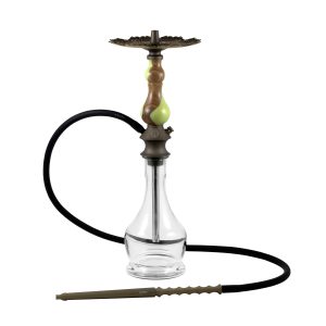 KARMA HOOKAH SET BRONZE MODEL 0.1 WALNUT PISTACHIO