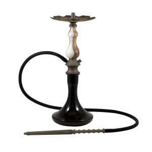 KARMA HOOKAH SET BRONZE MODEL 0.1 WALNUT WHITE
